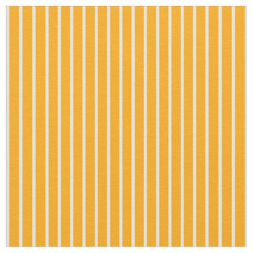 Orange and Light Yellow Stripes/Lines Pattern Fabric