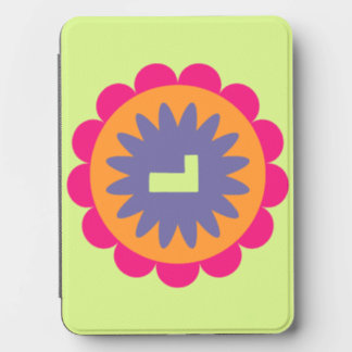 orange and pink floral shapes illustration kindle cover