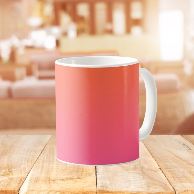Orange and Pink Gradient Coffee Mug (Creator Uploaded)