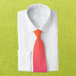Orange and Pink Gradient Neck Tie<br><div class="desc">Orange and Pink Gradient</div>