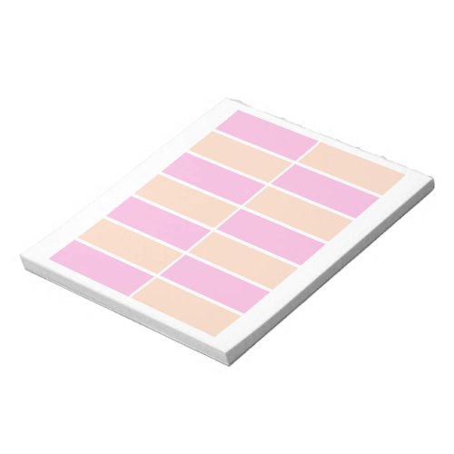 Orange and Pink Planner Notepad