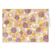 Orange and Purple Watercolour Circles (Front Horizontal)
