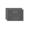 Orange and Smoky Gray | World Map Wedding RSVP