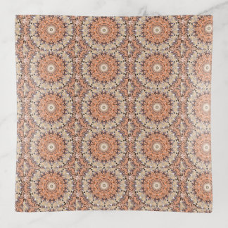 Orange and white delight trinket tray