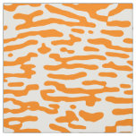 orange and white fish skin pattern fabric