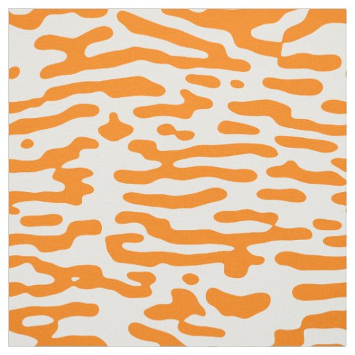 orange and white fish skin pattern fabric