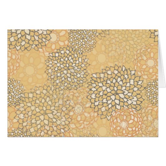 Orange and White Flower Burst (Front Horizontal)