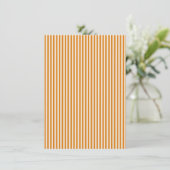 Orange and White Striped Pattern (Standing Front)