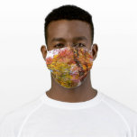 Orange and Yellow Fall Trees Autumn Photography Adult Cloth Face Mask