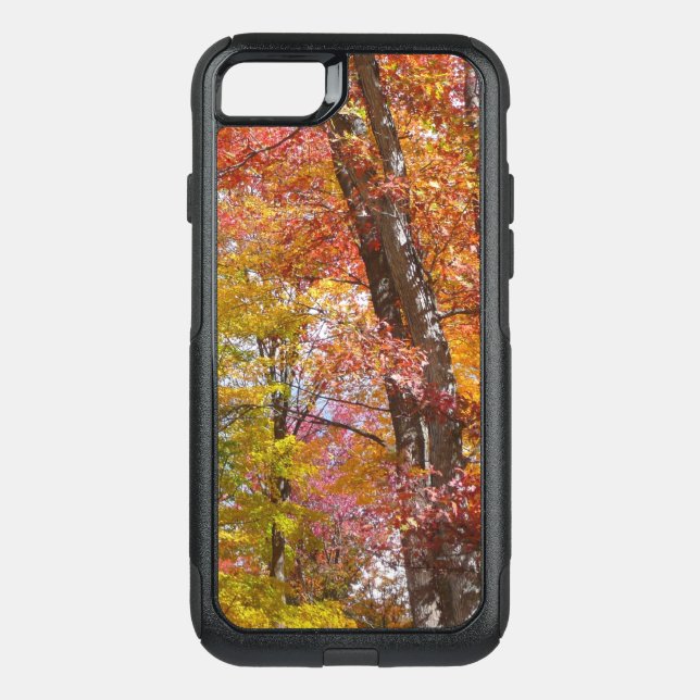 Orange and Yellow Fall Trees Autumn Photography Otterbox iPhone Case (Back)