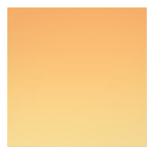 Orange and Yellow Gradient Background Photo Print