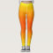 Orange and Yellow Gradient Leggings