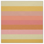 Orange and Yellow Warm Stripes Geometric Fabric