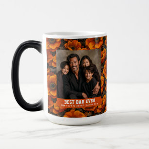 Orange Anemones Garden Best Dog Dad Luxury Color Morph Mug