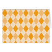 Orange Argyle (Front Horizontal)