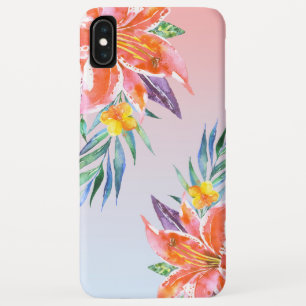Orange Asiatic lilies bulbs bouquet iPhone XS Max Case