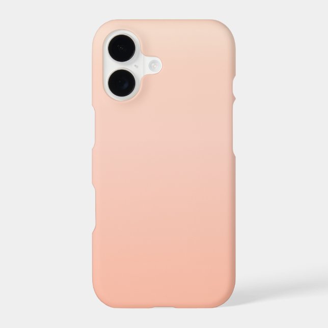 Orange Aura Ombre Aesthetic Case-Mate iPhone Case (Back)