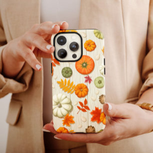 Orange Autumn Pumpkin iPhone 13 Case Case Mate