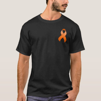 Orange Awareness Pocket Ribbon T-Shirt