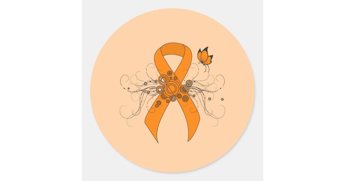 Orange Awareness Ribbon