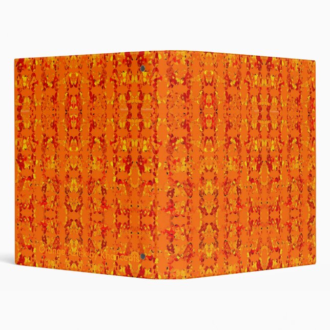 Orange Aztek Binder (Background)