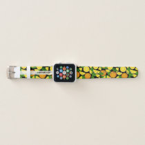 Orange Background Apple Watch Band