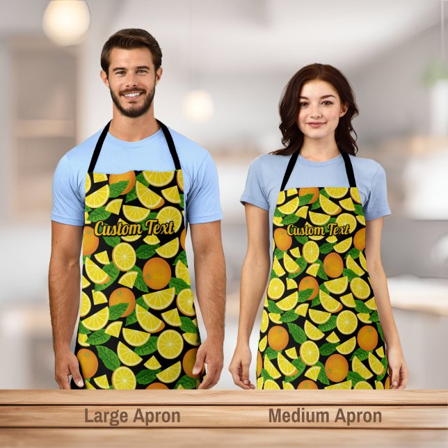 Orange Background Apron (Creator Uploaded)
