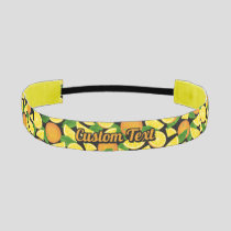 Orange Background Athletic Headband