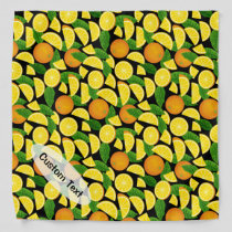 Orange Background Bandana
