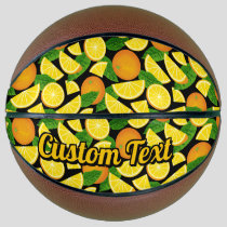 Orange Background Basketball