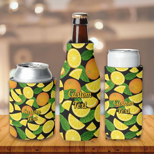 Orange Background Bottle Cooler (Creator Uploaded)