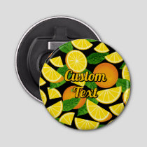 Orange Background Bottle Opener