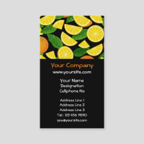 Orange Background Business Card