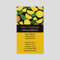Orange Background Business Card