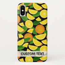 Orange Background iPhone X Case