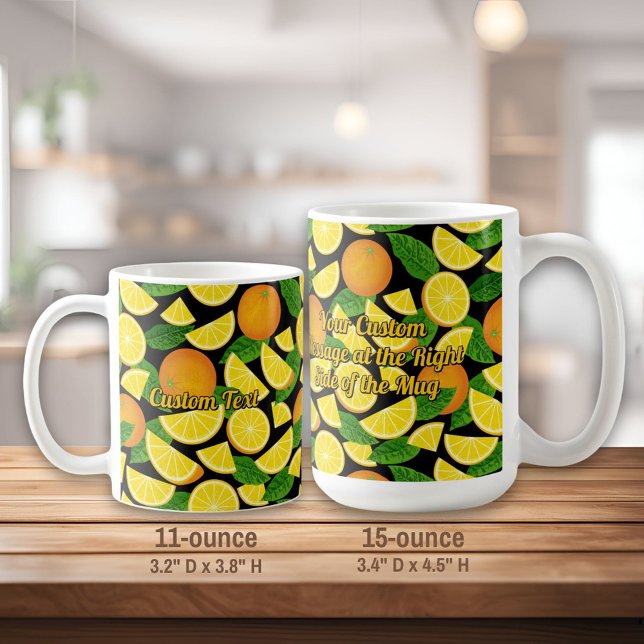 Orange Background Coffee Mug (Creator Uploaded)