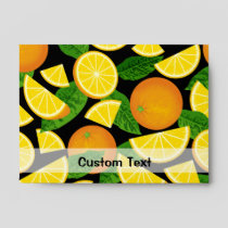 Orange Background Envelope