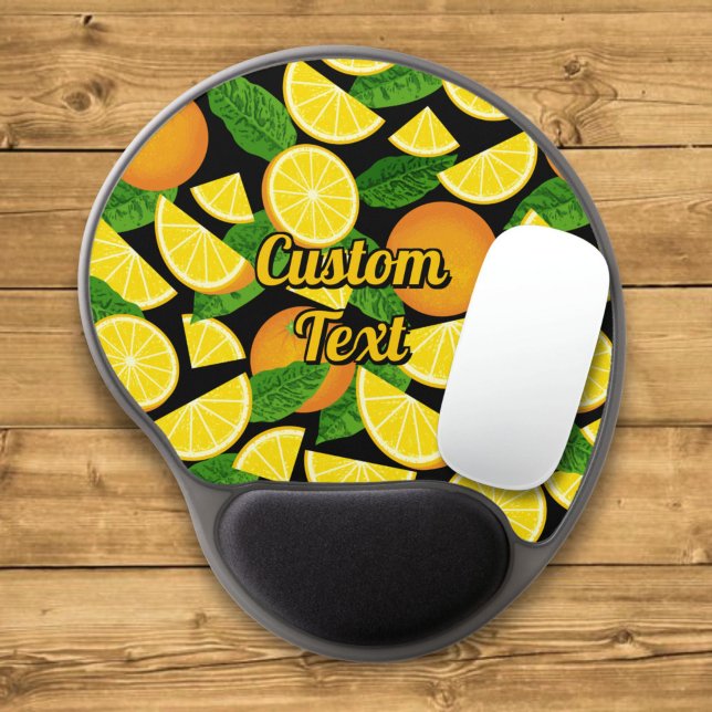 Orange Background Gel Mouse Pad (Creator Uploaded)