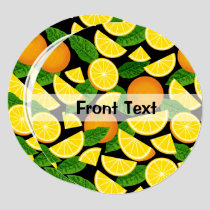 Orange Background Invitation