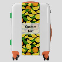Orange Background Luggage