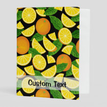 Orange Background Mini Binder