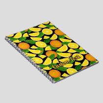 Orange Background Notebook