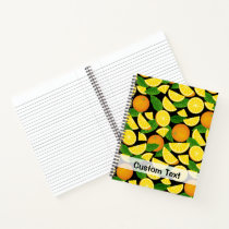 Orange Background Notebook