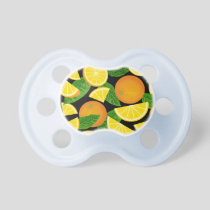 Orange Background Pacifier
