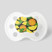 Orange Background Pacifier