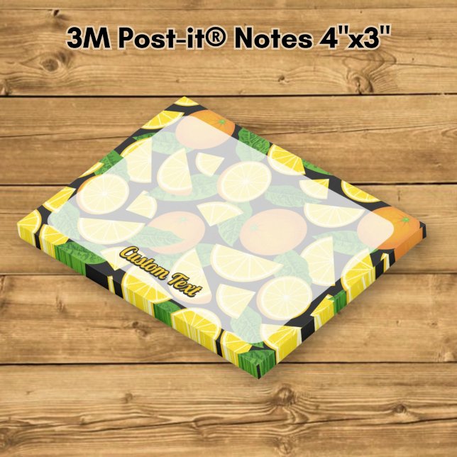 Orange Background Post-it Notes (Creator Uploaded)