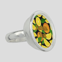 Orange Background Ring