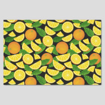Orange Background Tissue Paper
