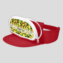 Orange Background Visor