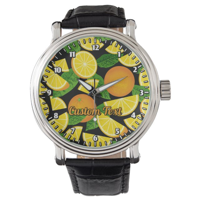 Orange Background Watch (Front)